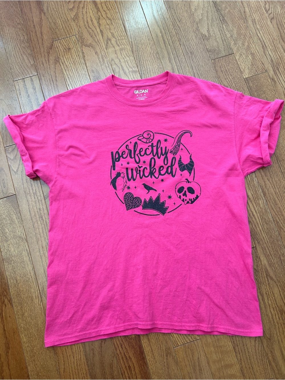 Perfectly Wicked t shirt, XL